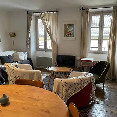 شقة Le Real-ax, Grand Au Coeur De Ax Les Thermes آكس ليه تيرْم